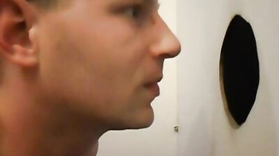 Glory Hole: Double BBC Sucking with White Men!