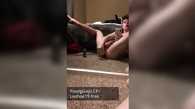 Self-loving Skinny Guy: Dildo Adventures!