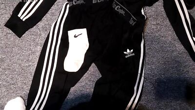 Boy Gear Fever - Amateur Fetish Fun Solo Trackies Chav Scally Sneakers