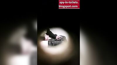 Gay Porn Spy for Straight Guy Jerking in the Public Toilet: Exposed!