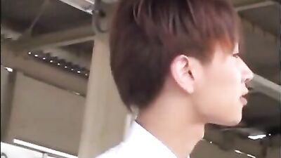 Gay Porn - Sexy Boy Accosted On The A Train Action Asian Ass Play Oral