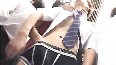 Gay Porn - Sexy Boy Accosted On The A Train Action Asian Ass Play Oral