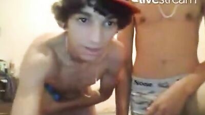 Latino Naughty Boys Playing with Their Junk