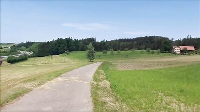 Public Nude Walk and Risky Cum - A Gay Porn Video!