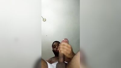 Black papi selfsuck his big dick boys porn
