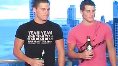 Double Dose - Aussie Surfer Twins: Muscle Boys Handjob Porn