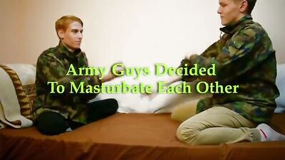 Hot Army Twinks in Action: Sexy Soldier Boys Unleash their Wild Side!