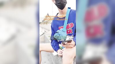 Asian Public Jack off Gay Porn - Explore the Wildest Asian Cum Shots in Public!