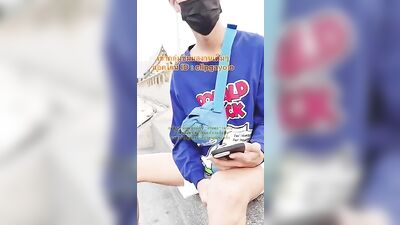 Asian Public Jack off Gay Porn - Explore the Wildest Asian Cum Shots in Public!