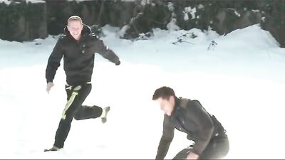 Gay Porn Orgy: Big Cocks Oral Blowjobs Cum in Mouth Orgies with Winter Boys!