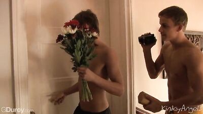 Hard Neck Dicks Work Fine - Gay Porn Group Fuck Cum Shots