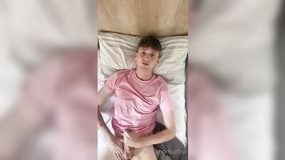 Connor Cums Back in Pink: The Ultimate Gay Solo Sex Experience!