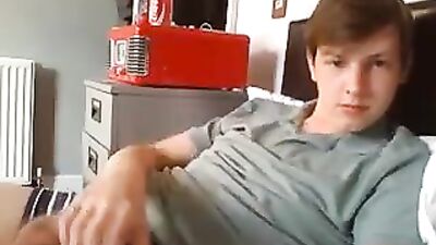 Young Bedroom Boy Cums Again - Explosive Amateur Solo Performance!