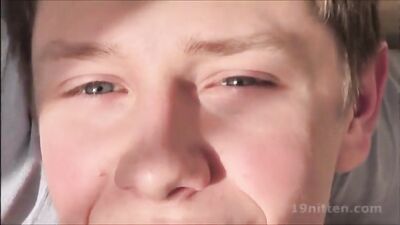 Gay Porn - He Cums Alone - Handjob and Solo Action!