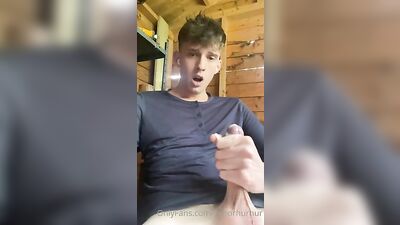 Connors Dark Blue Cumshot - A Gay Porn Classic!