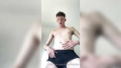 Connor Quick Cum Boy - A Gay Porn Video with Hot Solo Action and Explosive Cum Shots