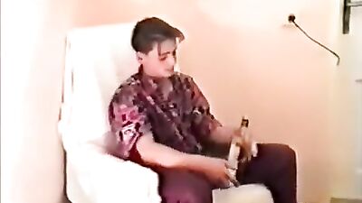 Twink Threesome with Boyfriend - Handsome Fuck Oral Action Vintage Cum Shots!