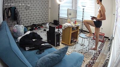 As his cock stiffens, SPY CAM Action Amature Asian Big Cocks Handjob Solo Voyeur: Gay Porn Video - Stiffening Desires