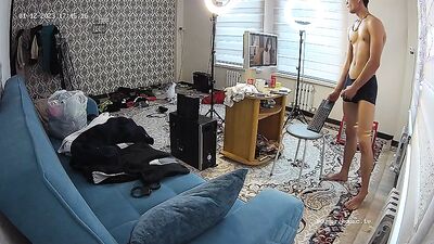 As his cock stiffens, SPY CAM Action Amature Asian Big Cocks Handjob Solo Voyeur: Gay Porn Video - Stiffening Desires