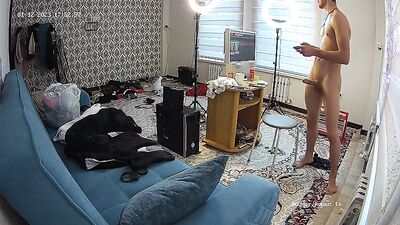 As his cock stiffens, SPY CAM Action Amature Asian Big Cocks Handjob Solo Voyeur: Gay Porn Video - Stiffening Desires