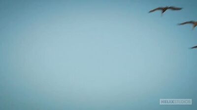 Gang of Muscle Beach Boys: Spit Roasted Twinks!