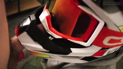 Gearhead in BMX Helmet Sucks Cock with Sneakers and Pumps Gay Porn Tube Video GBT Fetish Gearheads Cumming In Sneakers and Pumps!