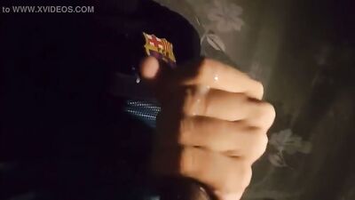 Flowing Fountains of Cum Revisited: Amateur Big Latino Cocks Handjob Fun Solo Straight Boys!