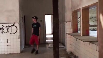 Czech Amateur Boy Next Door: Public Wanking Adventures