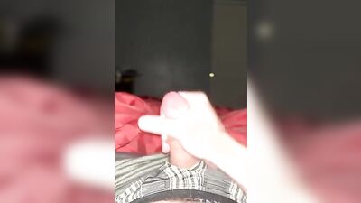 Thic Dick Cums and moans - Amateur Frat Boy Solo