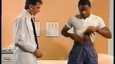 Black Jock Medical Frenzy - Vintage Gay Porn Videos