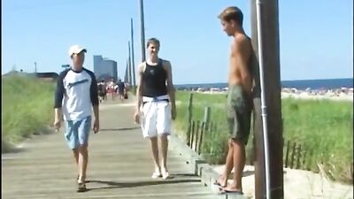 Young California Cuties Bareback Threesome - Hardcore Gay Porn Videos