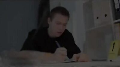 Arrested Boys Gay Porn: Cum Shots & Double Penetration in the Police Station!