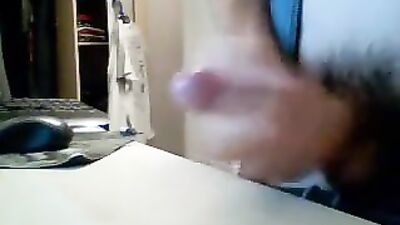 Boy Cumming on Table: The Ultimate Solo Web-Cam Experience!