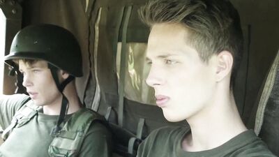 Gay Army Boys Bareback Fucks Patrol Porn