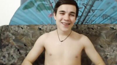 A103. Funny Gay Teen Smiling