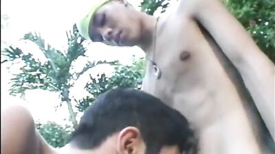 Three Teens in Action - Poolside Passion