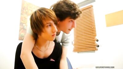 Cute Twink Duo Fucks Hardcore: Action Cum Shots Oral