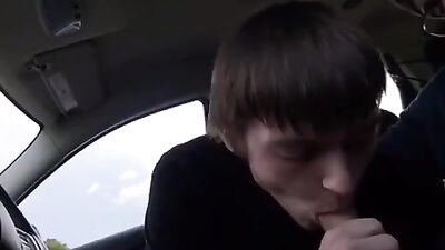 Car Cocks: Sons Blowing Daddies in the Parking Lot