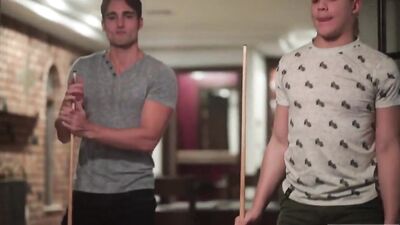 Grandpas Twink Threesome House Porn: Action Group Sex!