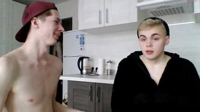 Horny Twink Couple Webcam Gay Porn Adventures - Blond Boys Action Amateur