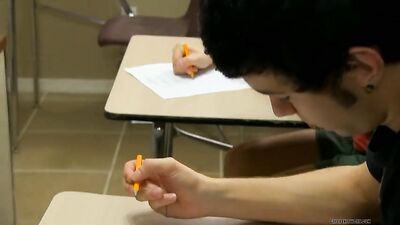 Gay Porn Classroom Lessons: Steamy Action with Oral and Cum Shots!