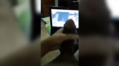 Mouthful Of Laptop Cum - Twink Amateur Cum Shots Solo