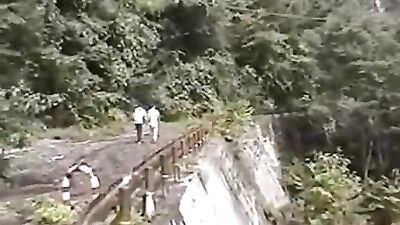 Asian Ass Play in the Wild: Three Muscular Jocks Outdoor Sexcapade!