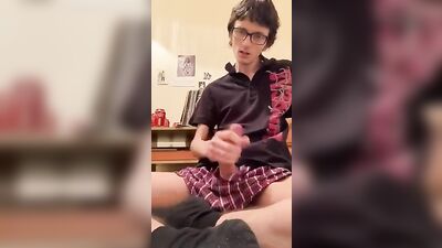 Young Skinny Twink Web-Cam Boys Steamy Solo Performance!