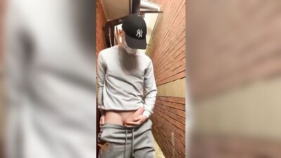 Back Alley Cum: Hard Amateur Gay Porn - Dude Gets Fucked In The Street