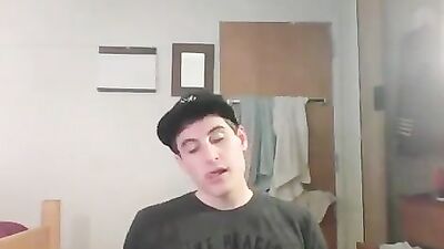 Gay Roommate Porn Boys Left for Class Online Playing Now!