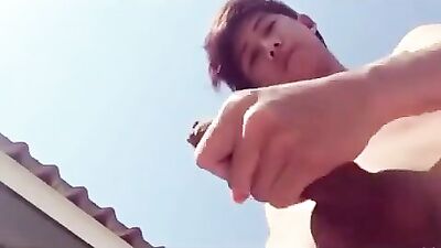 Asian QTs Solo Handjob Revenge