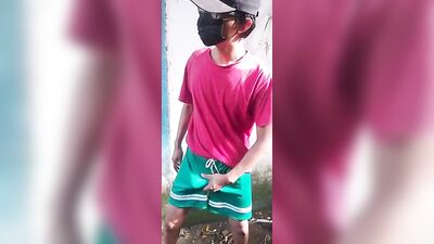 Behind The House Masturbation - [MC]-[130] Gay Porn Video!