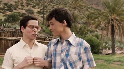 Boy Gets Blown Again - Friends Explore Gay Porn Scene