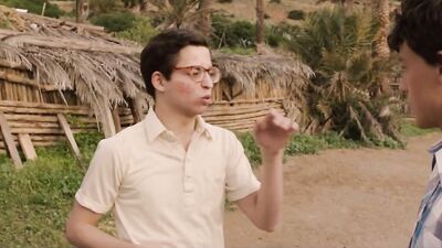 Boy Gets Blown Again - Friends Explore Gay Porn Scene